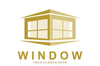 do cleaning service or window cleaning logo design