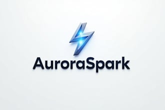 design high quality clean lightning bolt minimalist logo in 12 hours