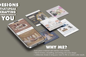 design clean and modern marketing materials