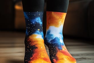 do custom and unique socks design
