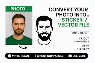 convert your image, logo, or idea into a decal, sticker, or cuttable file format