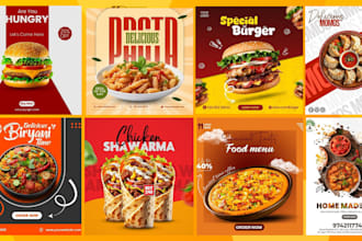 design attractive social media post and advertising