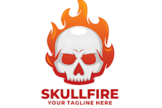 create skull edgy skeleton and  for streetwear design logo