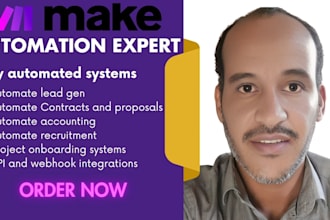 automate invoices and contracts using make dot com