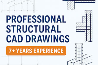 create professional structural autocad drawings and details