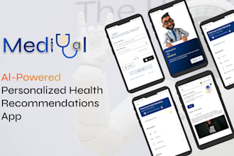design medical ui ux mobile with figma, saas ui design and dashboard ui ux