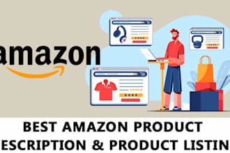 do product listing, brand approval, ad campaign setup for amazon and shopify