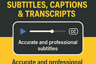 transcribe podcasts, interviews, videos