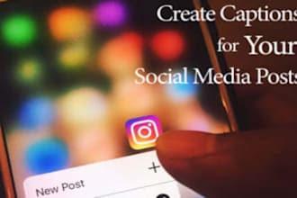 write catchy and engaging social media captions for your brand
