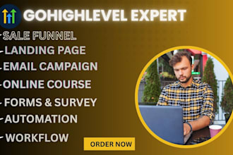 be your gohighlevel expert automation, CRM setup