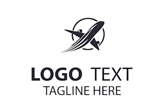 design a gorgeous air plane logo in illustrator design