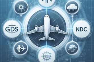 integrate airline API for flight search, booking, and ticketing