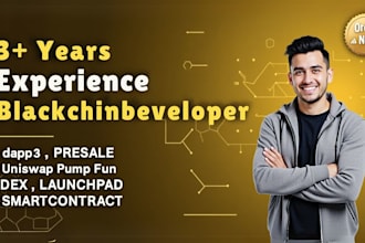 develop a solana web3 dapp, defi, dex, staking, launchpad, or pump fun token