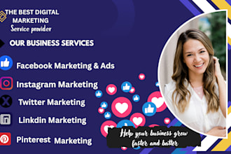 be your skillful digital marketing and social media manager