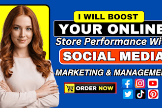 be your social medial marketing manager, facebook, instagram or pinterest ads