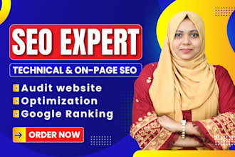 do on page and technical SEO, website audit, google search console indexing
