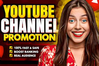 do fast organic youtube video or channel promotion for monetization
