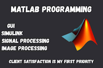 do all projects related to matlab programming