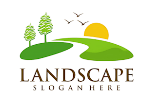 do clean grass agriculture landscape and lawn care logo