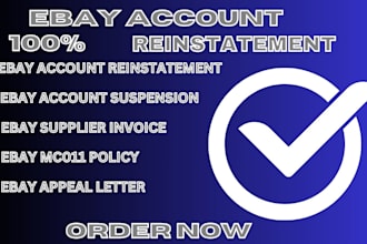 reinstate suspended ebay account appeal letter to reopen suspended ebay account