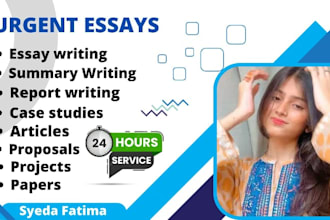 write urgent essay writing as an essay writer