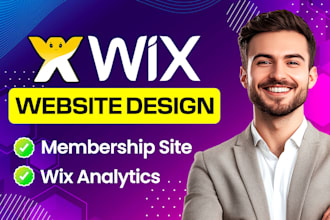 build wix website design, redesign and create wix website development