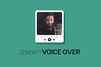record a professional spanish voice over for your ad or brand