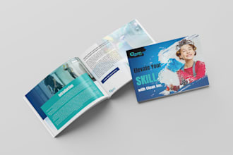 design a professional cleaning service brochure or flyer