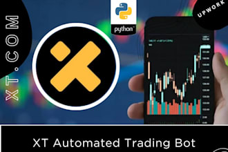 create xt API based trading bot, xt trading bot