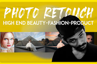 do professional high end beauty photo retouching