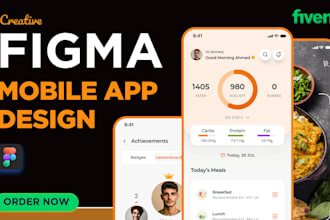 design mobile app, ux ui figma, app uxui design in figma