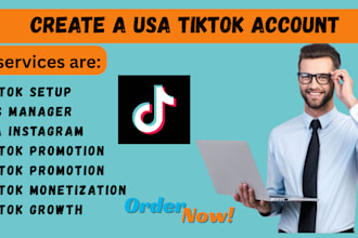 create a USA based tiktok account tiktok USA account in 24 hours