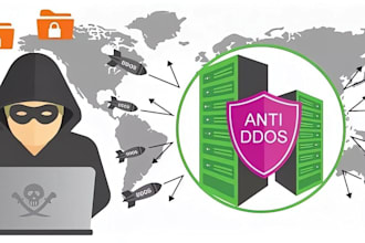 protect and secure your vpn server from attacks or brute forces attack ,ddos