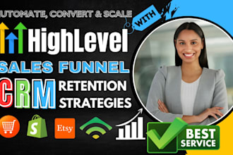 build clickfunnels landing page, sales funnel, webinar, membership or ghl expert