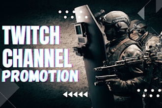 promote your twitch channel twitch live viewers twitch followers