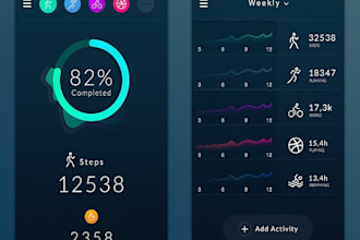 develop ios android app for food delivery tracking location kid learning