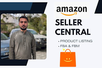 set up amazon seller central listing