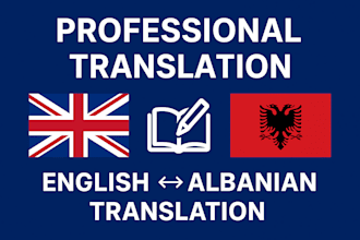 english  albanian translation service