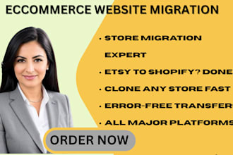 migrate migration or clone etsy opencart squarespace bigcommerc ecwid prestashop