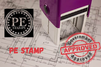 review stamp as licensed civil and structural engineer in florida and california
