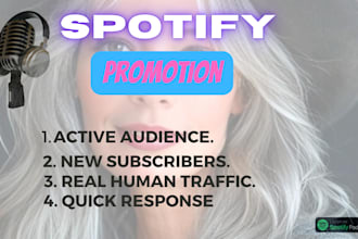 do organic spotify music promotion spotify album promotion