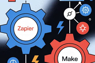 develop make com made com gohigh level zapier vaping zapier automation n8n API