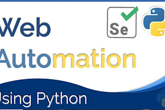 automate website, python scripting, python bot, website crawler, selenium bot