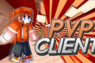 create custom minecraft pvp client and launcher