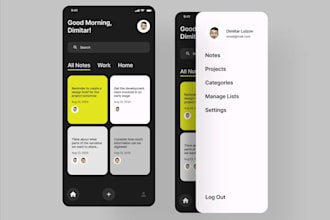 develop note taking app, notepad app, ai reminder app, appointment reminder app