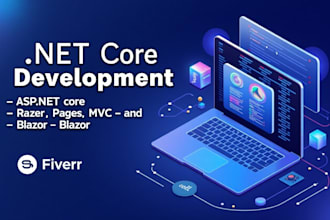 build robust asp dot net web applications using razor pages, mvc or blazor