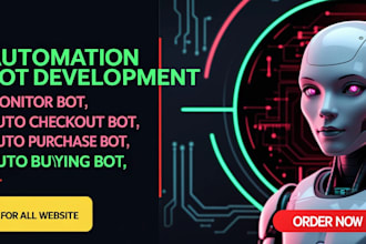 build popmart auto purchase bot, monitoring bot, buying bot, auto checkout bot