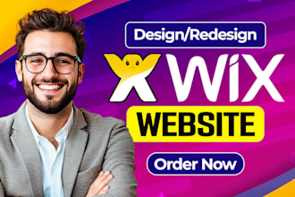 do wix website design, redesign wix website, wix online store