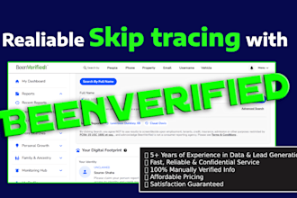 find contact information with beenverified