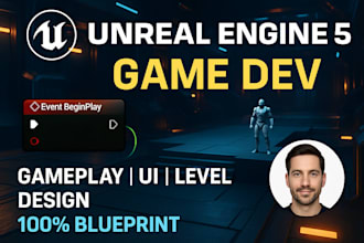 develop video games in unreal engine 5 using blueprints